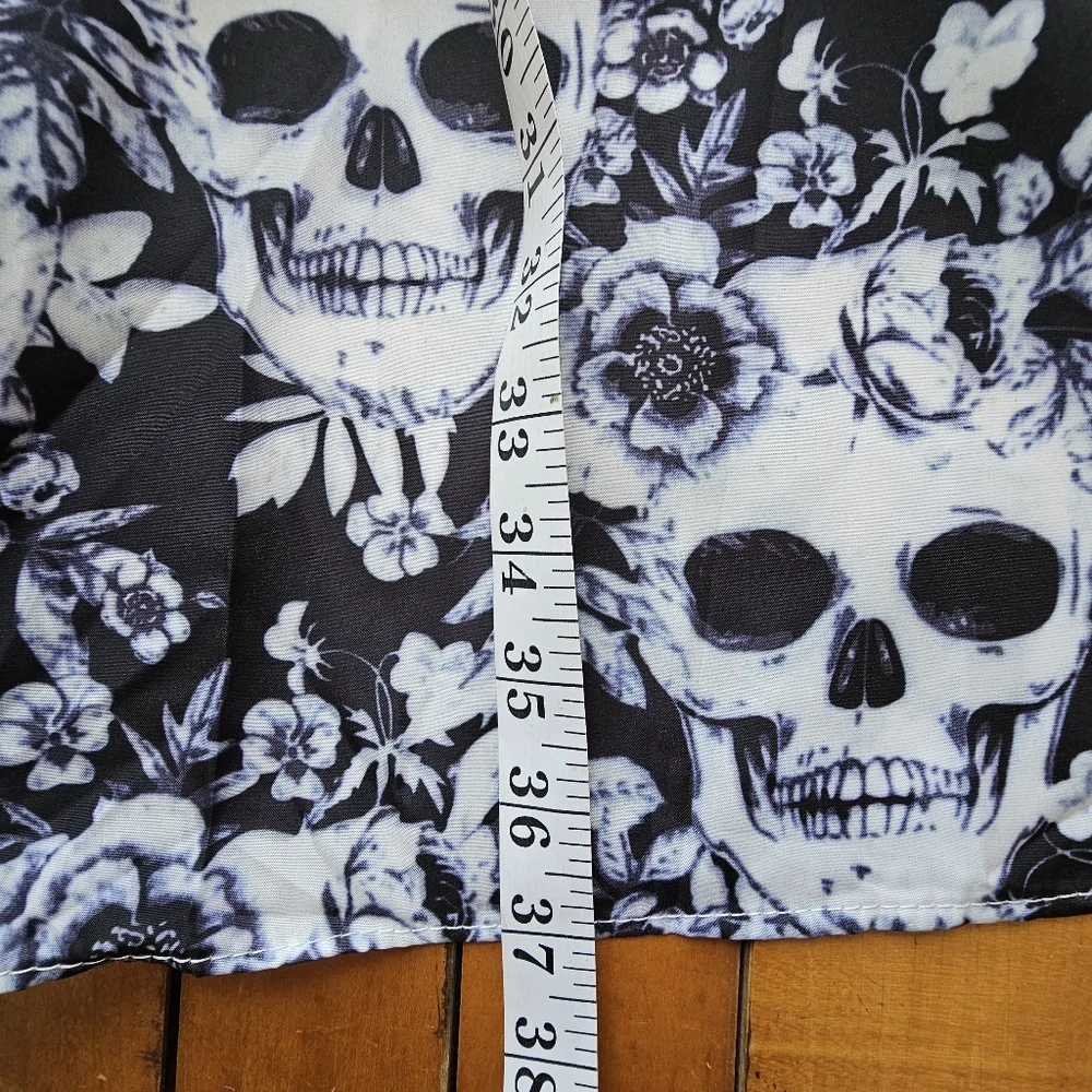 Skull Print Halter‎ 